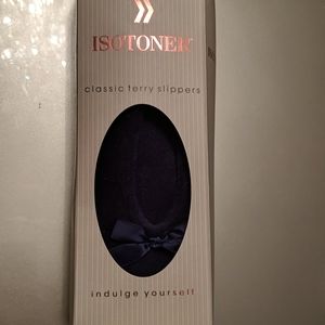 Isotoner Terry cloth slippers